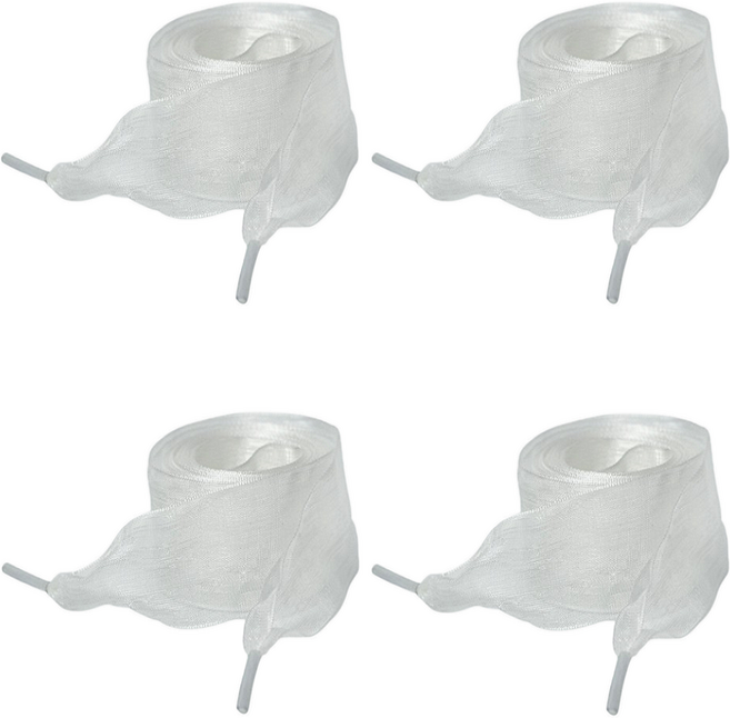 단비루리 양면 쉬폰 신발끈 1+1