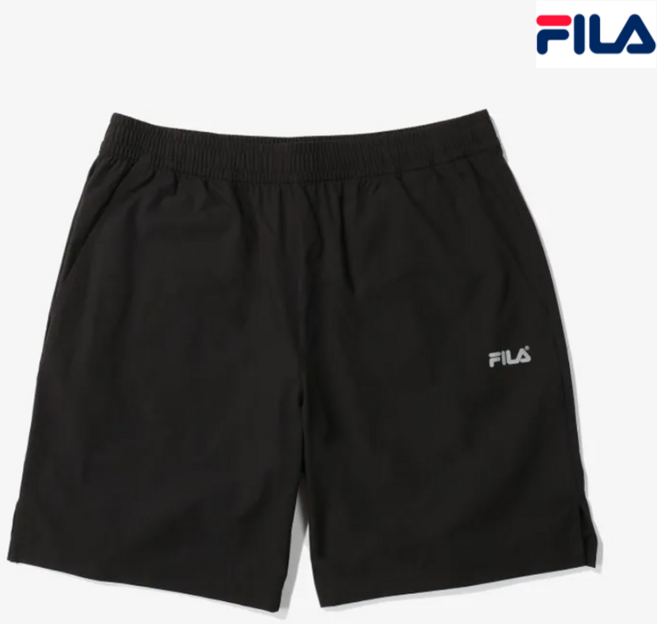 휠라 FILA 남성 스타터 베이직 5부 팬츠 FS2TRE2202M-BLK