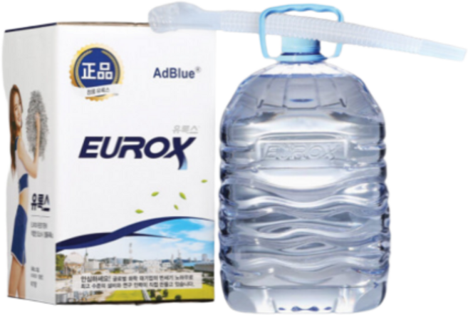 [타임특가] 유록스 요소수 호스포함 AdBlue 10리터 차량용요소수, 6개