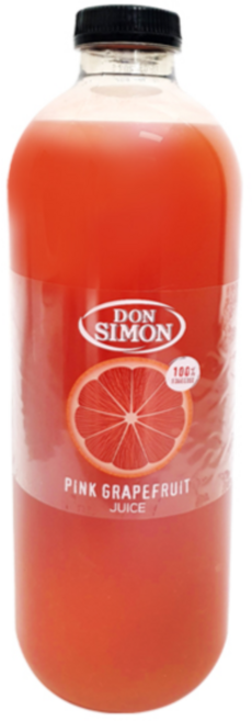 돈시몬 착즙 자몽 주스, 1L, 1개