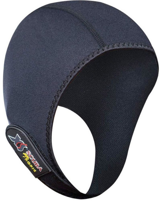 XS 스쿠버 2mm 트로피컬 비니 - 그린, Small, 1개