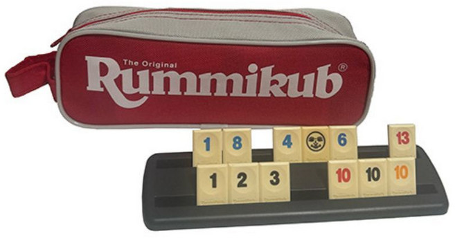 Rummikub 迷你隨身袋裝版 拉密數字牌, 1個