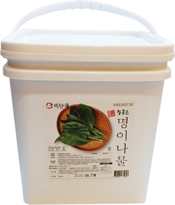 맛찬 참좋은 명이나물 (동북산 최상급), 10kg, 1개