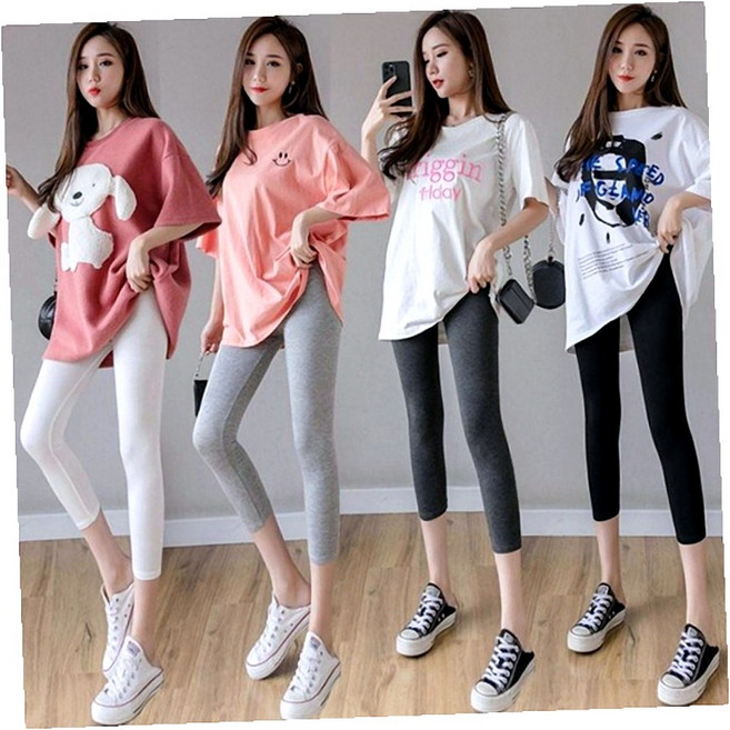 요가복 여성의류 레깅스 스판 여름용 요가팬츠