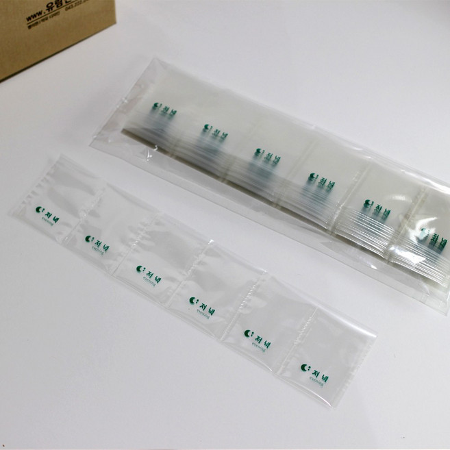 패트지투명약포지 약봉투 (저녁), 100장