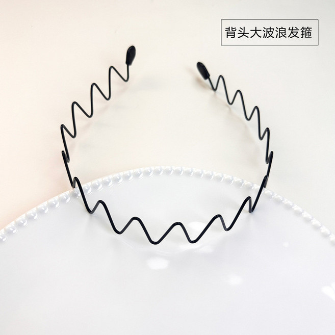 韓國隱形波浪形髮箍髮帶
