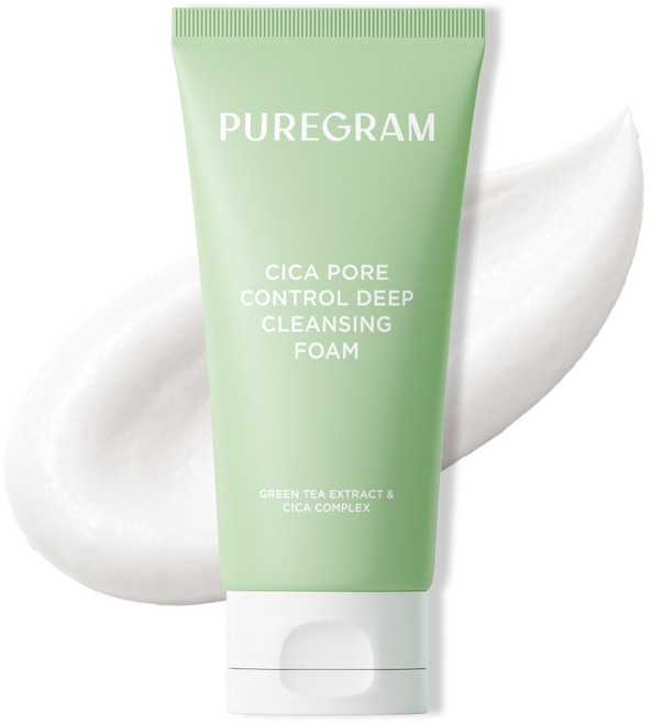 퓨어그램 출시하자마자 1위 시카 포어 딥 클렌징폼 모공 폼클렌징, 1개, 120ml