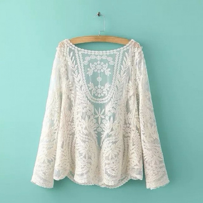 (w46) 杏色罩衫, (w46)  杏色罩衫 【均碼】