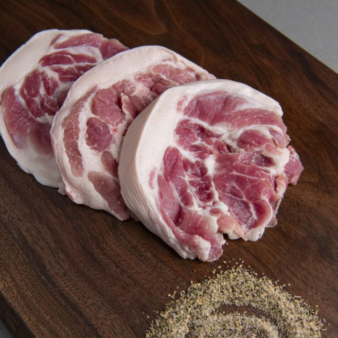 안동뒷고기푸드 국내산 돼지 뒷고기(냉장) 특수부위 (항정살 뽈살 덜미살 관자살 설하살), 1개, 덜미살1kg