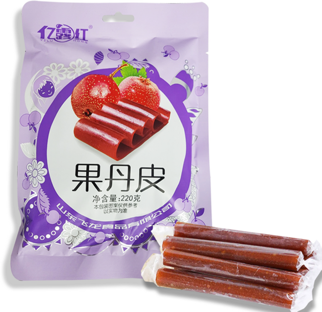 김가네 중국식품 이루훙 궈단피 산사스틱 220g, 3개