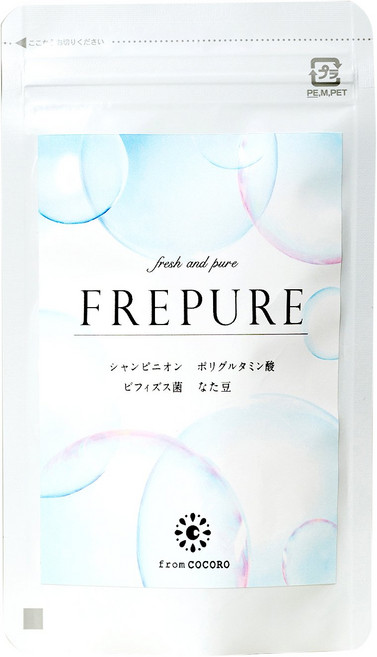 from COCORO(프롬코코로)[Frepure](후레퓨아) 사프리 타블렛 츄어블 타입 30알입, 1개, 30정