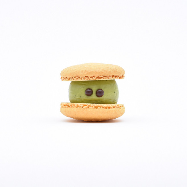 디디얌 수제마카롱(뚱카롱) 개별선택구매, 1개, 녹차(뚱카롱)