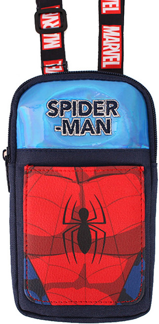 마블 스파이더맨 컴팩트 크로스백 effect 핸드폰가방 캐릭터 외출가방
