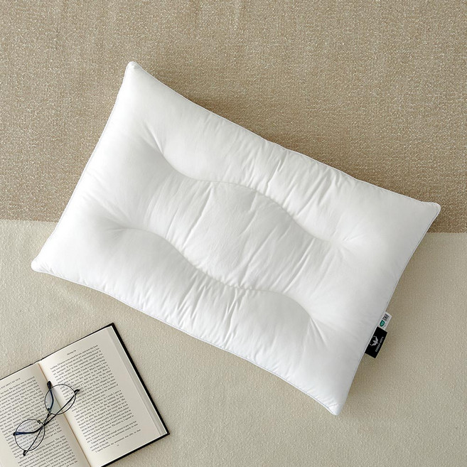 모던하우스 야탑점 고밀도 코튼 구스필 낮은 경추베개 40x60_FP1124016, 1개, 사진참조