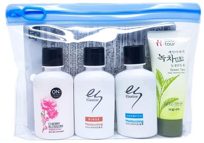여행용 마스크팩 샴푸 린스 바디워시 폼클렌징 5종 kjt+5667Ii