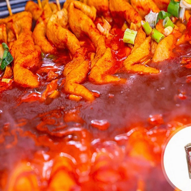 진수미 빨강 매운국물오뎅소스 1kg, 1개, 1g