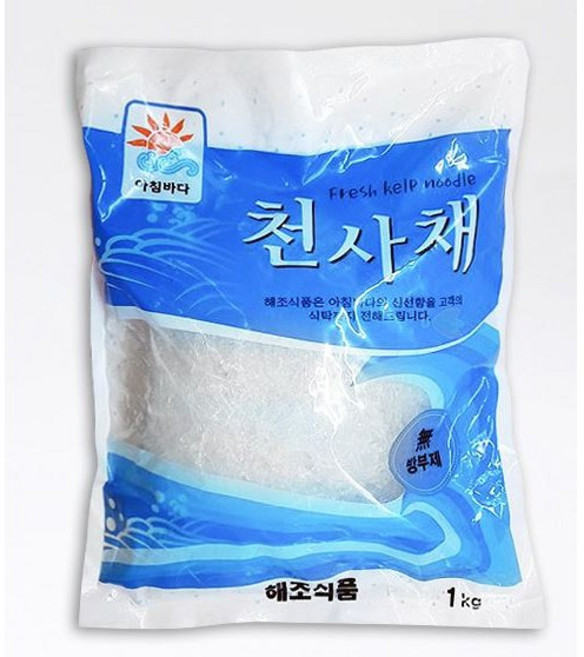 세이브 마스터 천사채 소 면 1kg 당면 샐러드 요리 실곤약 파는곳 해초 샐러드 밀가루 대신 실 소 대, 1개