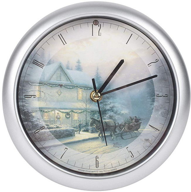 Mark Feldstein & Associates Thomas Kinkade 빅토리안 IV 실버 톤 20.3 x 20.3cm(8 x, Mark Feldstein & Associates Th