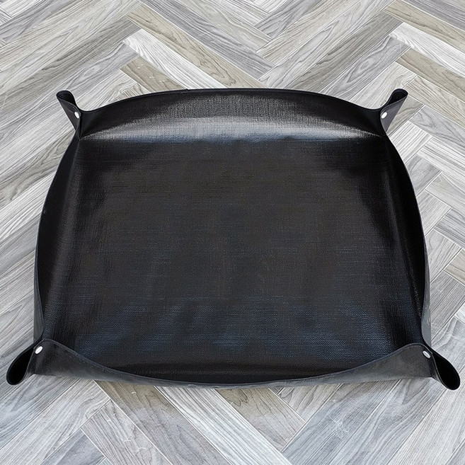 家庭園藝防水換土墊, 加厚黑色款30cm*30cm, 1套