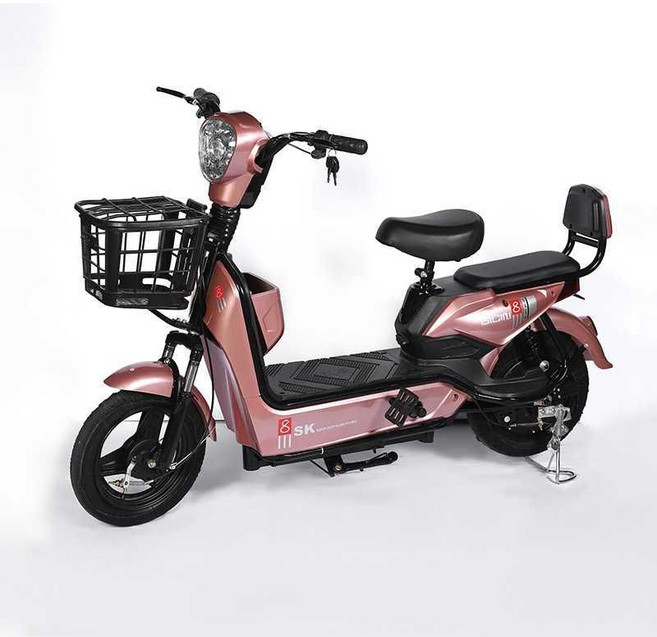 노르테 전동 스쿠터 전기 자전거 팻바이크 성인용 출퇴근, 3. rose gold