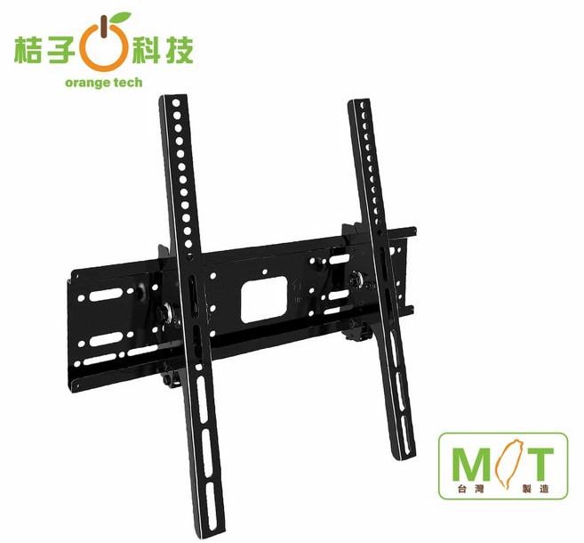 快樂桔子 507H 液晶電視壁掛架 37-60吋 無段可調俯仰角 台灣製造 保固10年, 1個, 單組