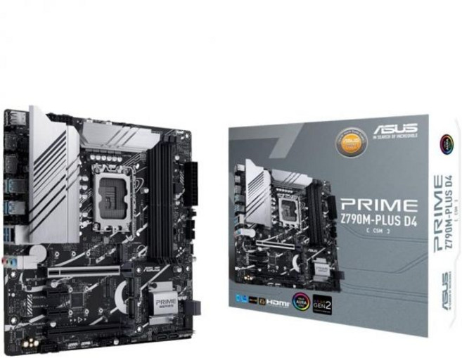 ASUS 인텔 13세대 LGA 1700 호환 Z790M 탑재 mATX 마더보드 PRIME Z790M-PLUS D4-CSM국내 정식 대리점 제품