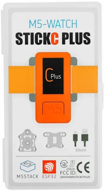 M5Stack 공식 PLUS-PLUS2 시계 액세서리 포함 ESP32 미니 IoT 개발 키트 1.14인치 TFT 스크린 컨트롤러, 01 PLUS with Access