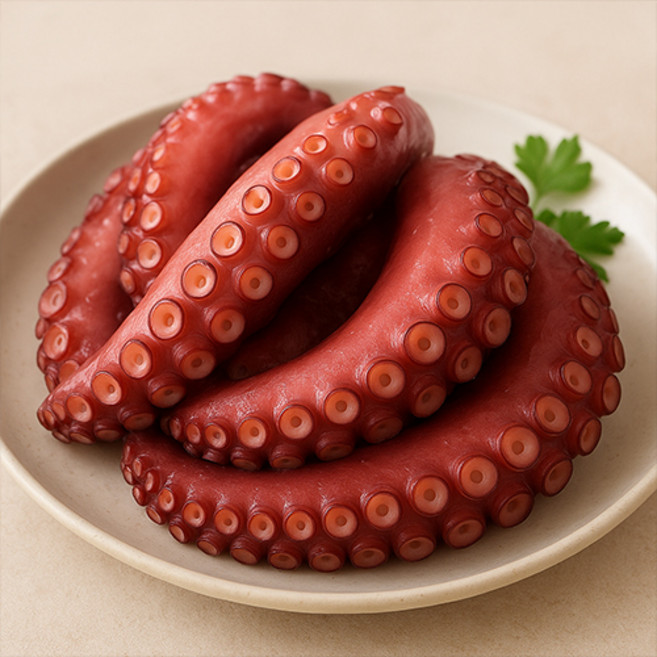 국내산 자숙 참문어 통다리, 1세트, 600g내외