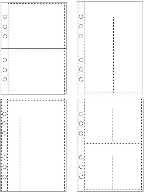6공 포토카드 화일속지 A5 10매입 고투명 포카 리필 바인더 앨범, 단면, 스티커 포켓