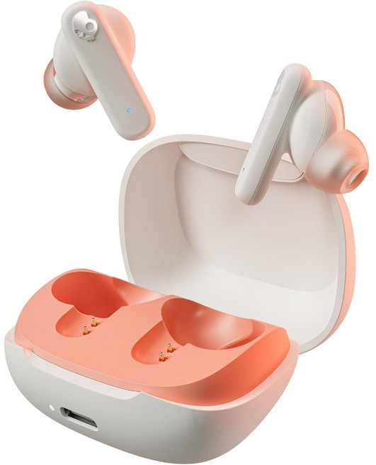 스컬캔디 Smokin Buds 인이어 무선 이어버드 이어폰 오렌지, B0CPP4RYGV