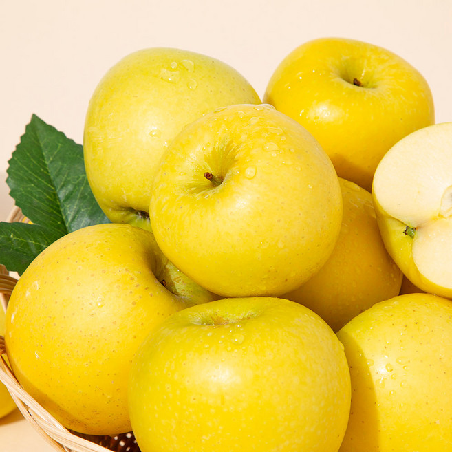 [미식한가] 새콤달콤 황금사과 시나노골드 (정품) 2kg / 과수선택, 시나노 골드(정품) 2kg(14-16과), 1개