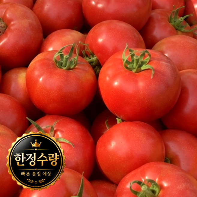 [한정판매] 초특가 찰 완숙토마토, 1박스, 4kg 혼합과