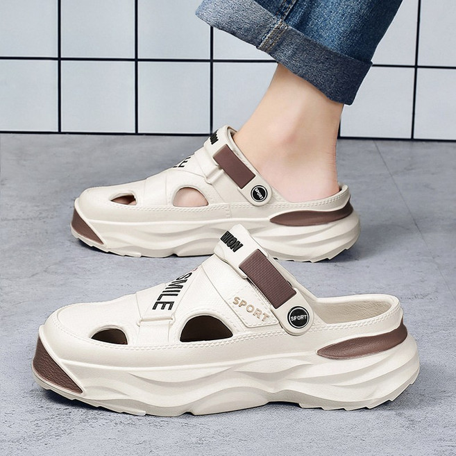 Modern Fashion 남자 발편한 슬리퍼 트렌디 아쿠아 실내 샌들 C29