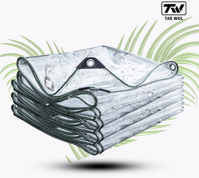 태월 비닐막 투명비닐천막 테라스 대형 PVC 방풍 방수, 1개