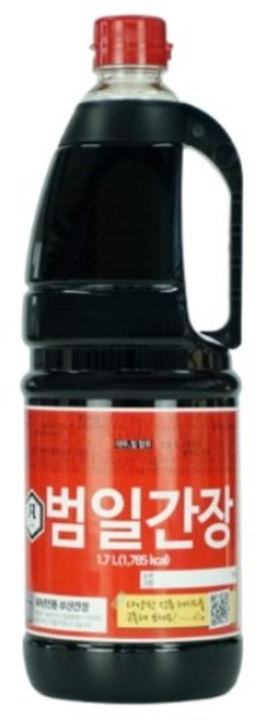 범일 간장, 1.7L, 4개