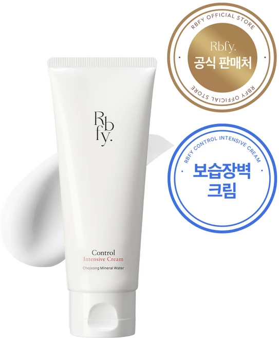 리바이포유 컨트롤 인텐시브 크림 고보습 장벽크림 장벽강화 미네랄워터 피부장벽개선 보습크림, 1개, 100ml - 쿠팡