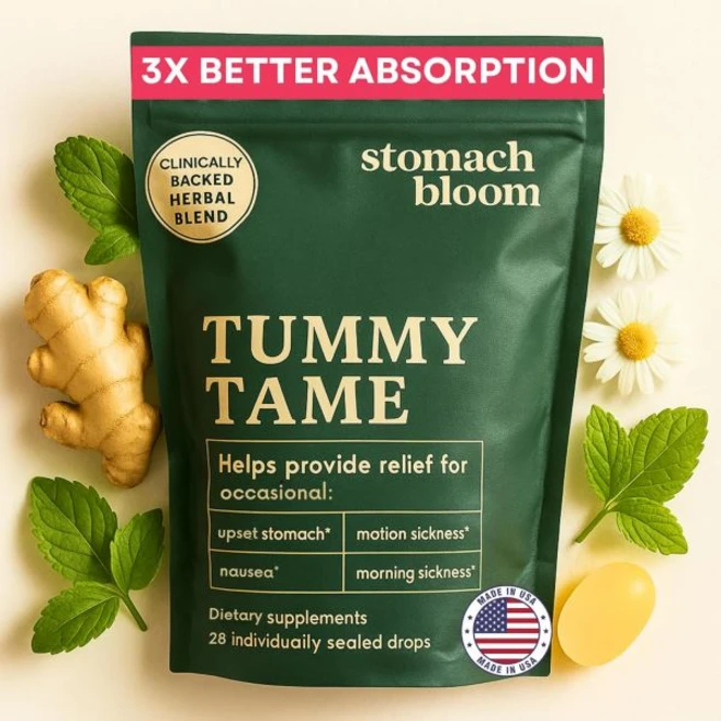 Stomach Bloom 사탕 캔디 무설탕 복부 안정 드롭스 3배 빠른 흡수력 작용 임신 입덧 및 아침 멀미 생강 레몬 스피어민트 비타민 B6 포함 개별 포장된 28개입, 레몬-꿀-생강 - 쿠팡