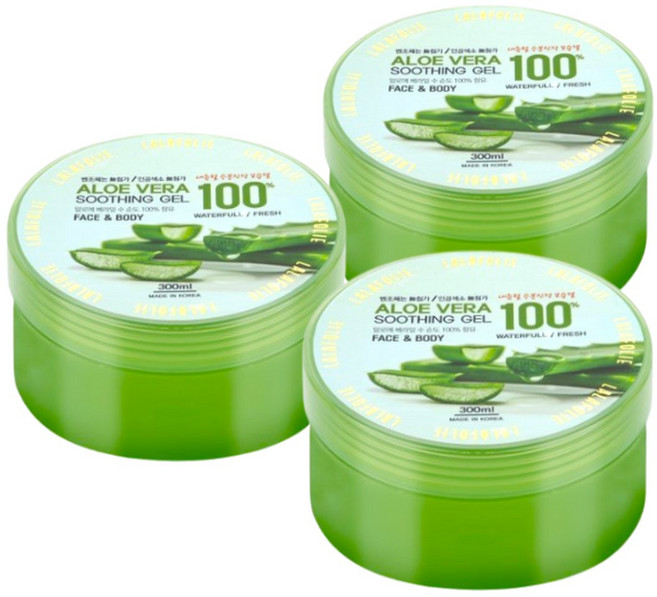 2+1라라폴리 알로에 수딩 알로에베라 수딩젤 300ml 2+, 2개