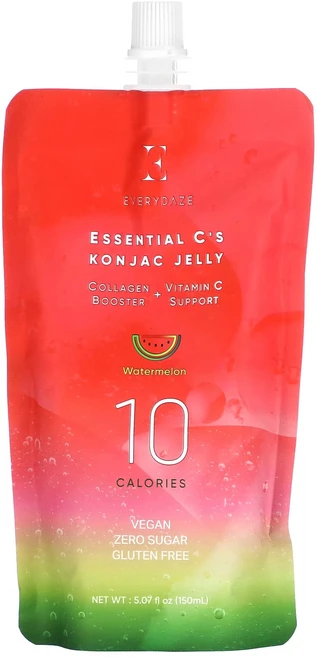 Everydaze 에센셜 C 곤약 젤리 수박 맛 150ml(5.07fl oz), Everydaze에센셜C곤약젤리수박맛150ml507fl, 1개, 150ml - 쿠팡