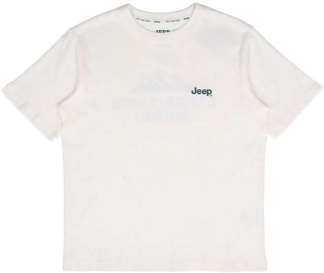 지프 26S/S 국내정품 등판디자인 루즈핏 반팔티셔츠 JR6TSU136