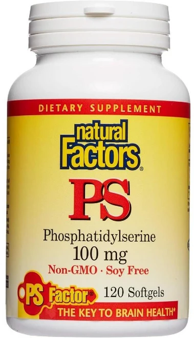 내추럴팩터스- Sharp.PS 해바라기 레시틴 포스파티딜세린 100mg 소프트젤 120정, 1개 - 쿠팡