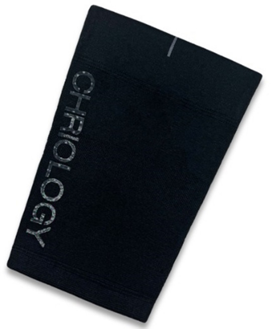 크리오로지 역도선수용 무릎아대 플러스 무릎보호대 업그레이드 신제품, 검정, 1세트