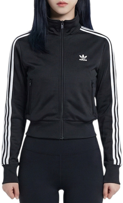 아디다스 여성 져지 크롭 클래식 파이어버드 트랙탑 MTRK 짐색 포함