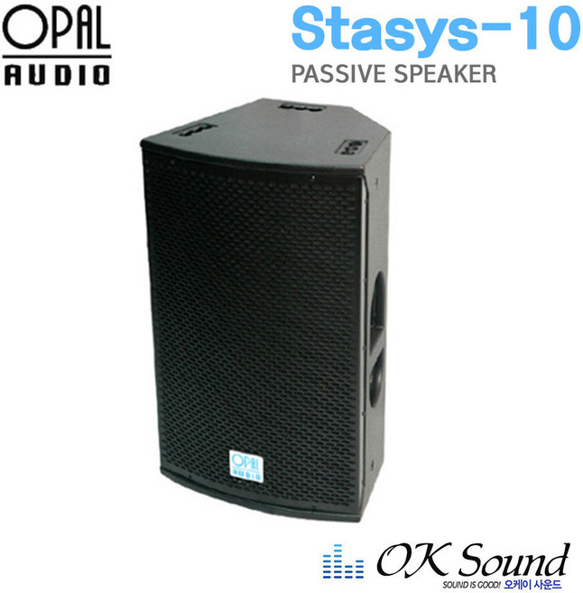 STASYS-10 라우드스피커 RMS300W 10인치 8옴 패시브스피커 교회스피커 회의실스피커 매장스피커 다용도스피커