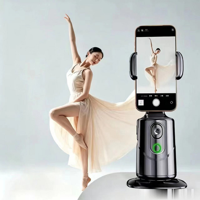 PYHO 얼굴추적 360도 모바일 클라우드 자동추적브이로그 안정기 짧은 동영상 라이브 브이로그 전자동 촬영 안정기, 1개, 구름대