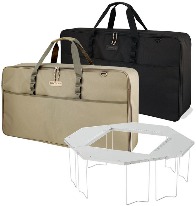 지플랫로드 스노우피크 지카로 가방 지카로 테이블 케이스 다용도 멀티백 st-050, 카키, 1개