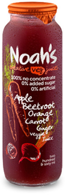 노아 사과 비트루트 오렌지 당근 생강 베지주스 260ml, 1개
