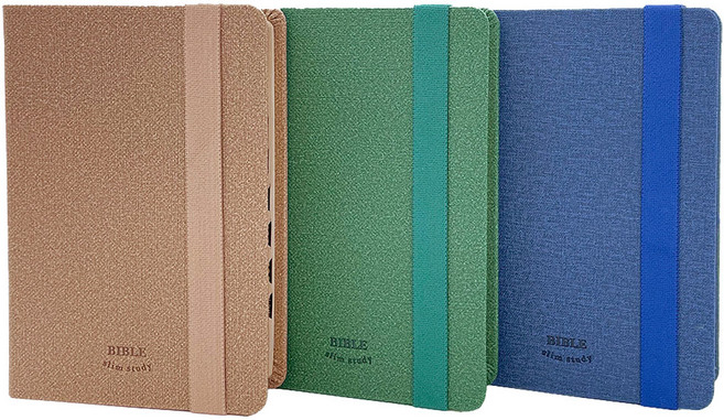 개역개정 슬림스터디성경 소합본 밴드형 예쁜성경, 네이비