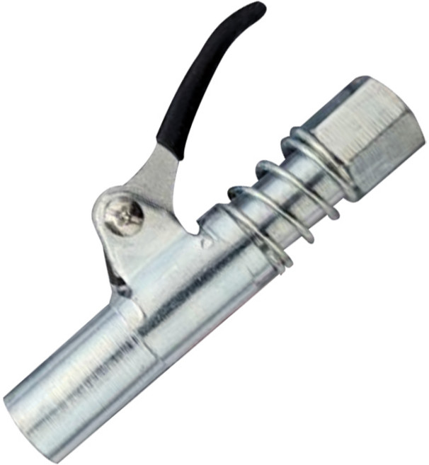 티엠에스 퀵 구리스 카플러 12000PSI 집게형 오일펌프 원터치 외날개형 그리스건, 1개