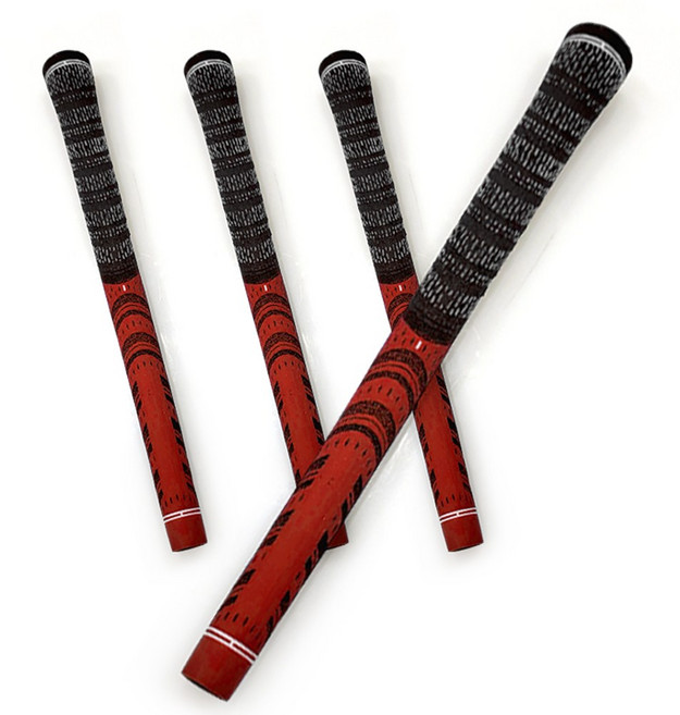 스컬독 골프 반실 그립 셀프그립교체 60라운드 실그립 교체용품지급, 레드